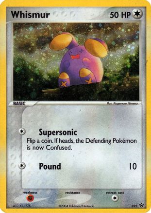 Whismur 19/40 - Nintendo Black Star Promos Holofoil - Poke-Collect