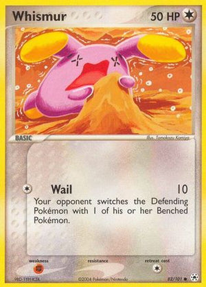 Whismur 82/101 - Hidden Legends Reverse Holofoil - Poke-Collect