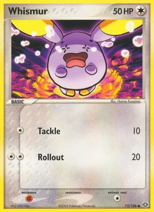 Whismur 73/106 - Emerald Reverse Holofoil - Poke-Collect