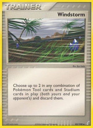 Windstorm 85/100 - Crystal Guardians Reverse Holofoil - Poke-Collect