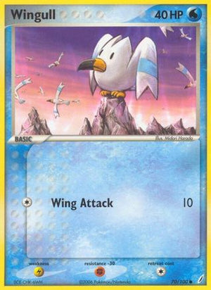 Wingull 70/100 - Crystal Guardians - Poke-Collect