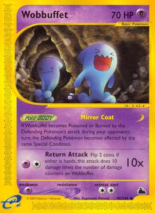 Wobbuffet 45/144 - Skyridge - Poke-Collect