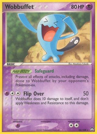 Wobbuffet 24/108 - Power Keepers - Poke-Collect