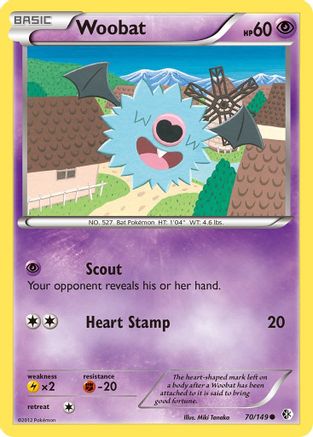 Woobat 70/149 - Boundaries Crossed - Poke-Collect
