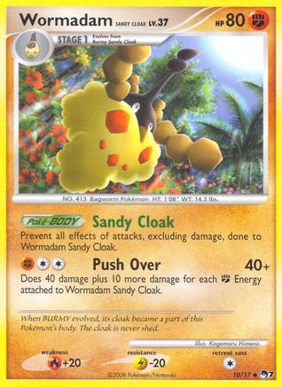 Wormadam Sandy Cloak 10/17 - POP Series 7 - Poke-Collect