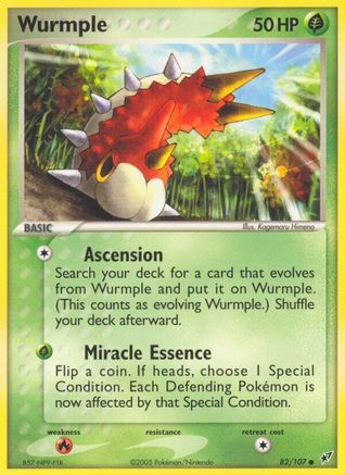Wurmple 82/107 - Deoxys - Poke-Collect