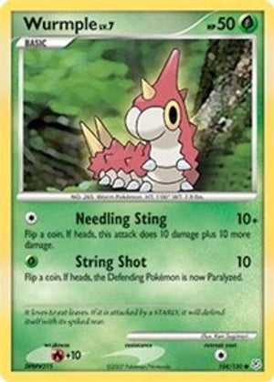 Wurmple 104/130 - Diamond & Pearl - Poke-Collect