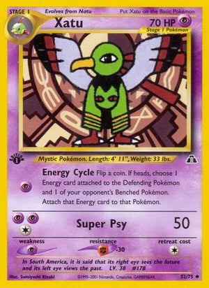 Xatu 52/75 - Neo Discovery Unlimited - Poke-Collect