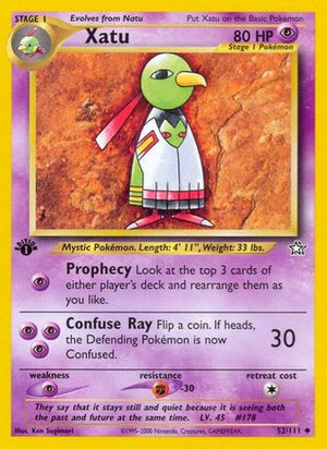 Xatu 52/111 - Neo Genesis Unlimited - Poke-Collect