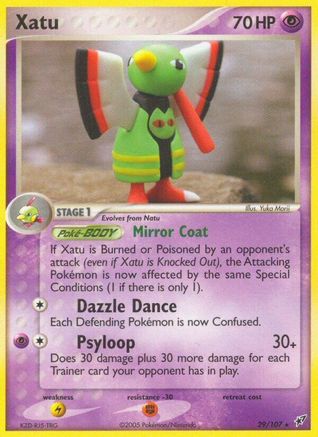 Xatu 29/107 - Deoxys Reverse Holofoil - Poke-Collect