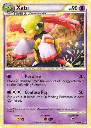 Xatu 11/95 - HSUnleashed Reverse Holofoil - Poke-Collect