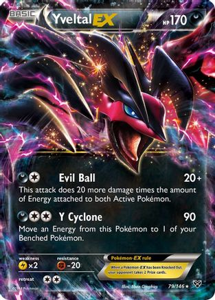 Yveltal-EX 79/146 - XY Holofoil - Poke-Collect