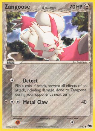 Zangoose δ 15/17 - POP Series 5 - Poke-Collect