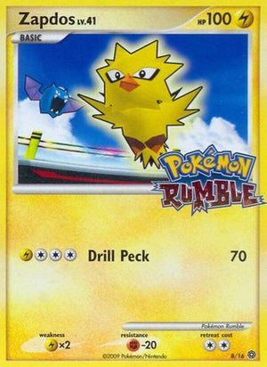 Zapdos 8/16 - Pokmon Rumble - Poke-Collect