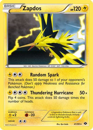 Zapdos 41/99 - Next Destinies Holofoil - Poke-Collect