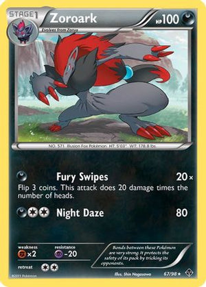 Zoroark 67/98 - Emerging Powers Holofoil - Poke-Collect