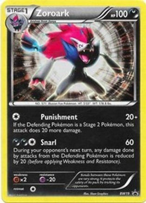 Zoroark BW19/101 - BW Black Star Promos Holofoil - Poke-Collect