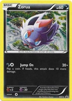 Zorua BW12/101 - BW Black Star Promos Holofoil - Poke-Collect