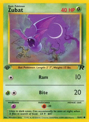 Zubat 70/82 - Team Rocket Unlimited - Poke-Collect