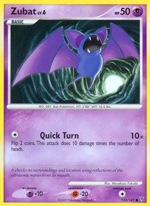 Zubat 133/147 - Supreme Victors Reverse Holofoil - Poke-Collect