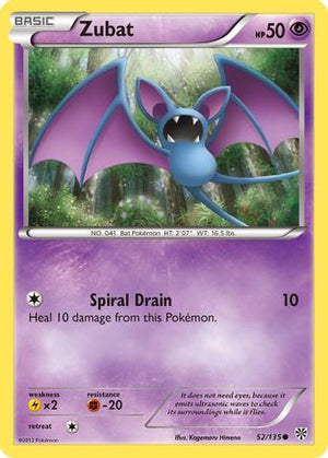 Zubat 52/135 - Plasma Storm - Poke-Collect