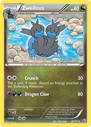 Zweilous 98/113 - Legendary Treasures - Poke-Collect
