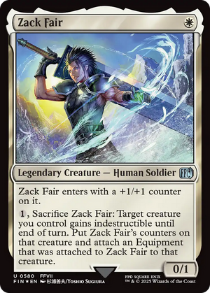 Zack Fair (Surge Foil) (FIN-580) - FINAL FANTASY - Poke-Collect