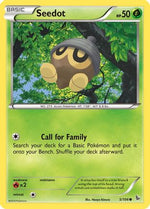 Seedot 5/106 - XY  Flashfire Reverse Holofoil - Poke-Collect