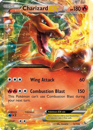 Charizard-EX 12/106 - Flashfire Holofoil - Poke-Collect