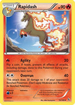 Rapidash 15/106 - XY  Flashfire Reverse Holofoil - Poke-Collect