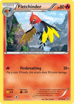 Fletchinder 17/106 - XY  Flashfire - Poke-Collect