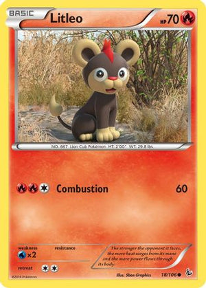 Litleo (18) 18/106 - XY  Flashfire