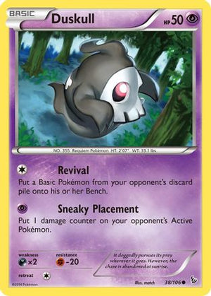 Duskull 38/106 - Flashfire - Poke-Collect