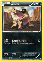 Sandile 56/106 - XY  Flashfire - Poke-Collect