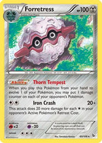 Forretress 60/106 - XY  Flashfire Reverse Holofoil - Poke-Collect