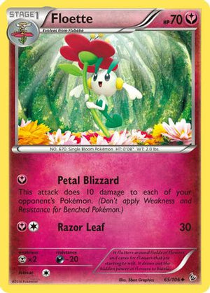 Floette (65) 65/106 - XY  Flashfire Reverse Holofoil - Poke-Collect
