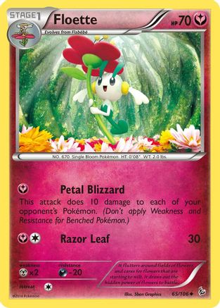Floette (65) 65/106 - XY  Flashfire - Poke-Collect