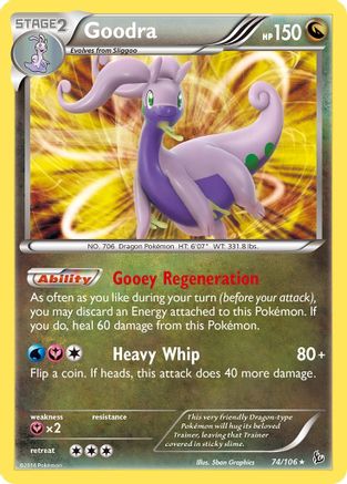 Goodra 74/106 - XY  Flashfire Holofoil - Poke-Collect
