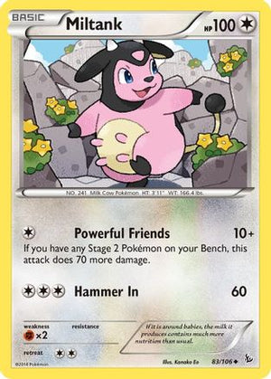 Miltank 83/106 - XY  Flashfire - Poke-Collect