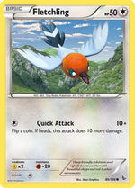 Fletchling 86/106 - XY  Flashfire Reverse Holofoil - Poke-Collect