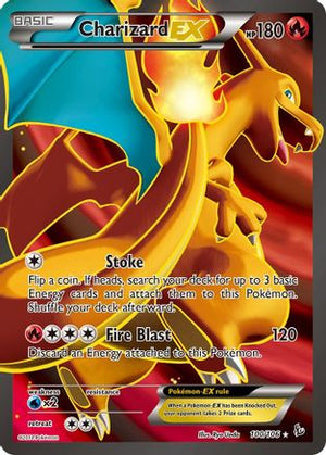 Charizard EX (100 Full Art) 100/106 - XY  Flashfire Holofoil - Poke-Collect