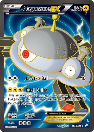 Magnezone EX (101 Full Art) 101/106 - XY  Flashfire Holofoil - Poke-Collect