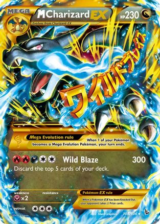 M Charizard-EX 108/106 - Flashfire Holofoil - Poke-Collect