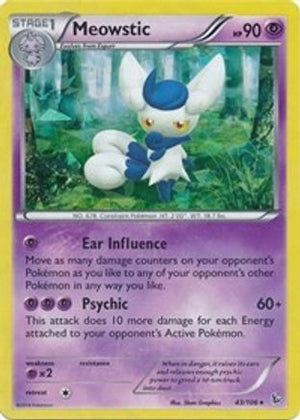 Meowstic - 43/106 (XY Flashfire) 43 - Deck Exclusives Holofoil - Poke-Collect