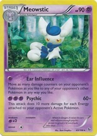 Meowstic - 43/106 (XY Flashfire) 43 - Deck Exclusives Holofoil - Poke-Collect