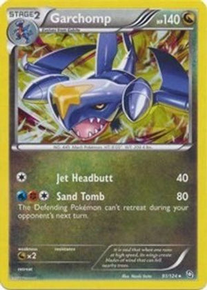 Garchomp - 91/124 (Cracked Ice Holo) 91 - Deck Exclusives Holofoil - Poke-Collect