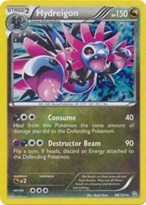 Hydreigon - 98/124 (Cracked Ice Holo) 98 - Deck Exclusives Holofoil - Poke-Collect