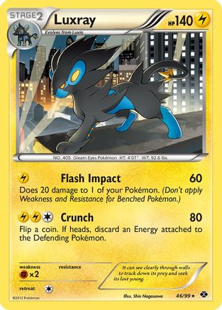Luxray 46/99 - Next Destinies Reverse Holofoil - Poke-Collect