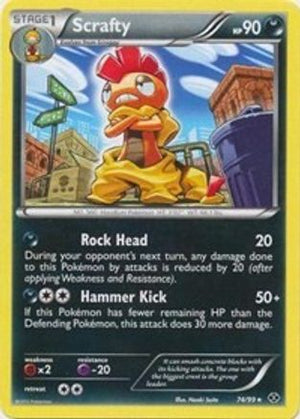 Scrafty - 74/99(Next Destinies) 74 - Deck Exclusives - Poke-Collect