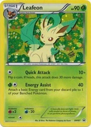 Leafeon BW87/101 - BW Black Star Promos Holofoil - Poke-Collect